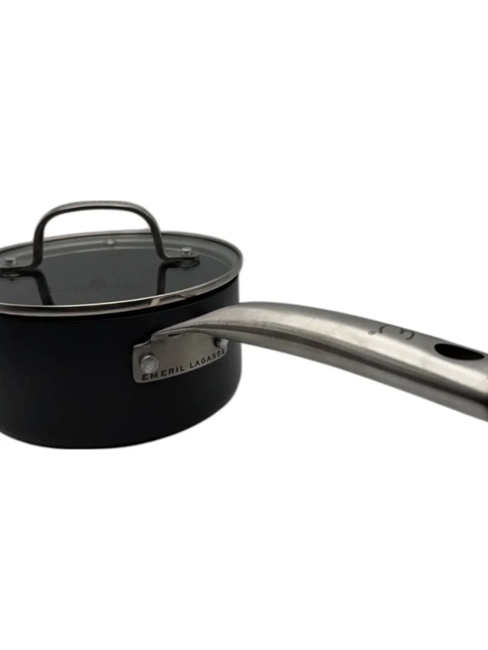 Emeril Lagasse Essential Hard Anodized Saucepan Glass Lid 6.25